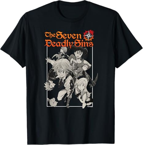 Seven Deadly Sins: Camiseta